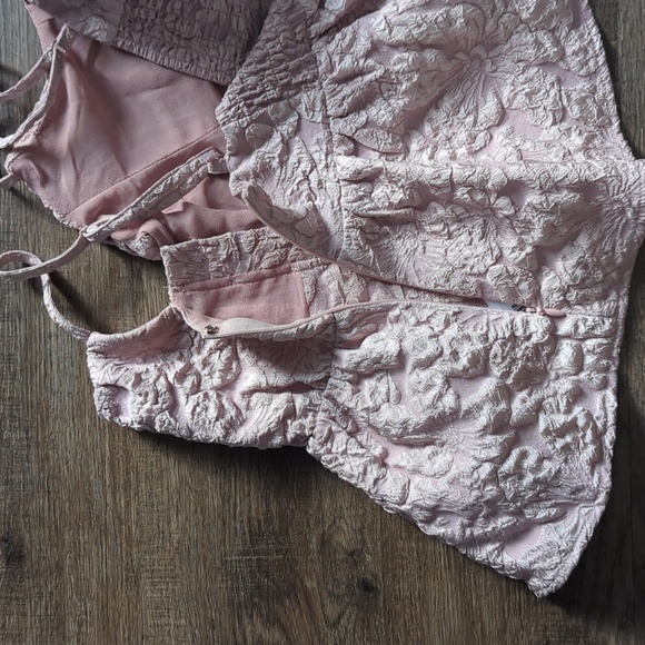 En Saison Pale Mauve Babydoll Top - Picture 6 of 9